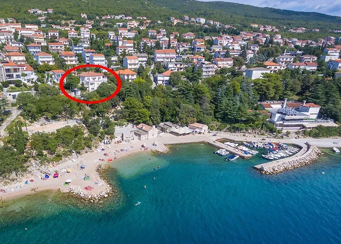 Malerisches Direkt Am Mit Lounge-bett, Privatparkplatz, Klima, Wifi * Dramalj